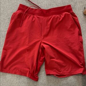 Men’s lululemon red shorts
